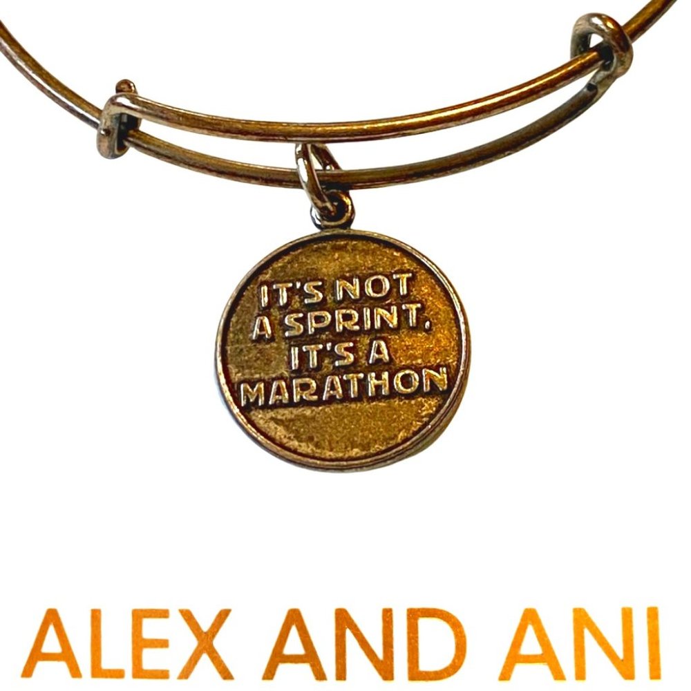 Alex and Ani "It's Not a Sprint, It's a Marathon"